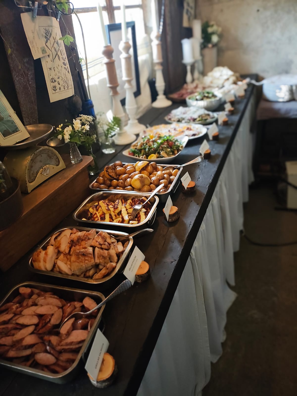 Catering fest buffé